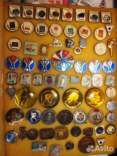 Значки; Спорт хокей