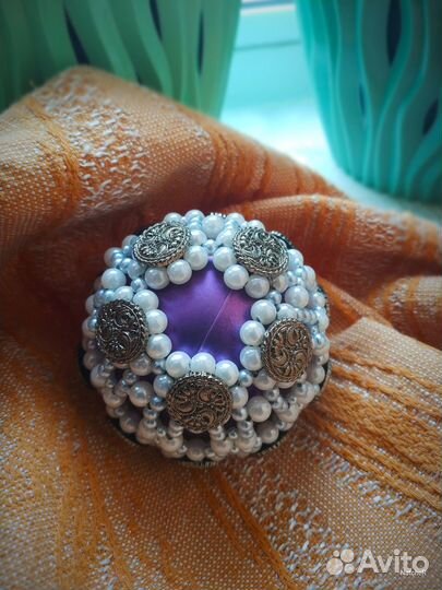 Шар новогодний ручной работы