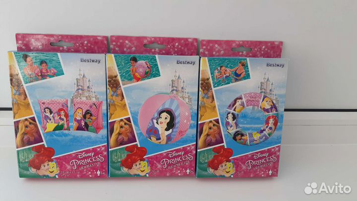 Нарукавники мяч и круг для плавания