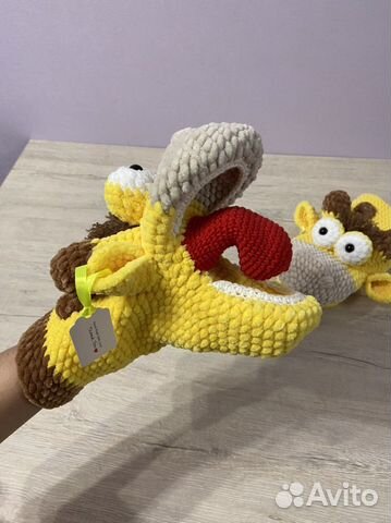 Логопедическая игрушка говорушка на руку логопед