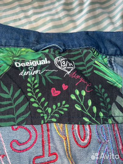Джинсовая рубашка Desigual
