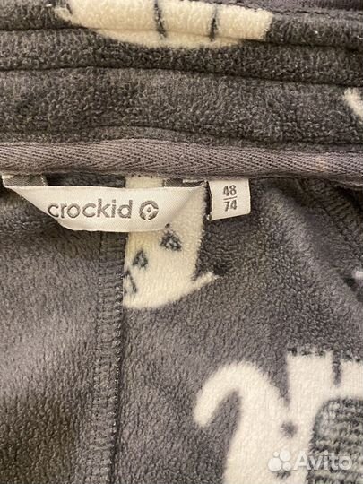 Флисовый комбинезон crokid