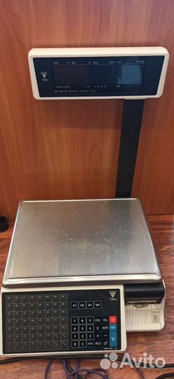 Весы с печатью Диги