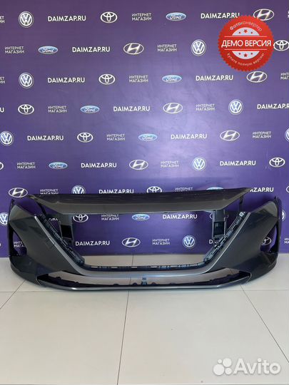 Бампер Передний Hyundai Solaris (2020) /серый