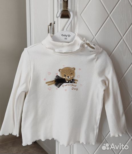 Кофточка на девочку 86