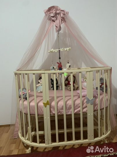 Детская кроватка трансформер