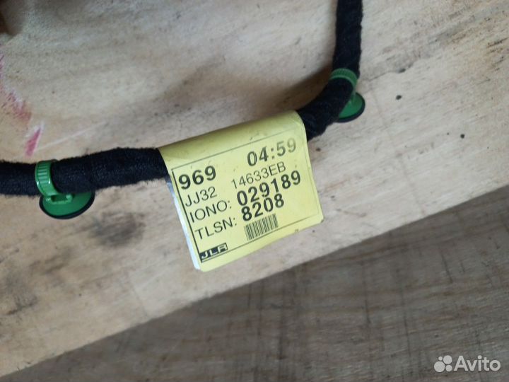 Электропроводка двери задней правой