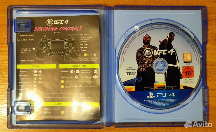 Игры для PS4/PS5: UFC 4, GTA 5, RDR 2, Diablo 3