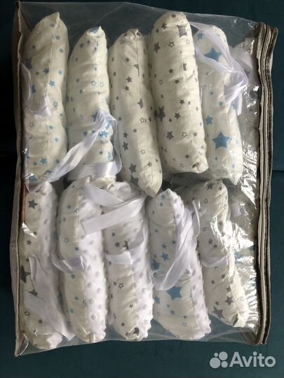 Бортики в кроватку