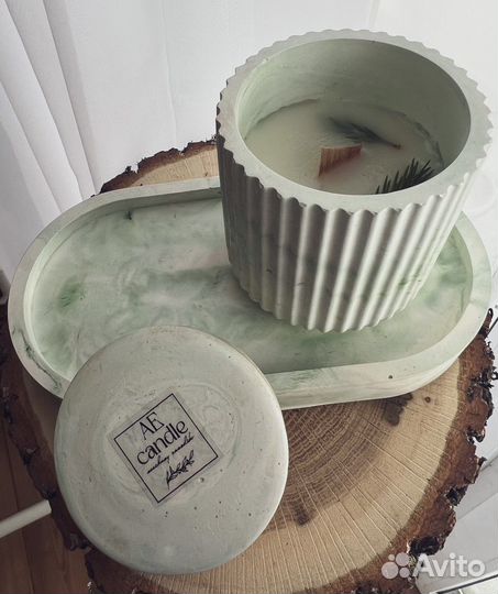 Ароматическая свеча интерьерная