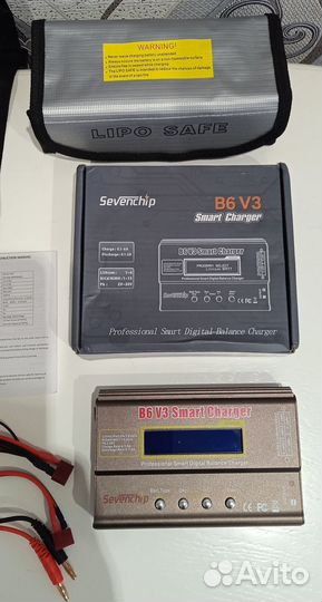 Зарядное imax b6 v3 + огнеупорные сумки