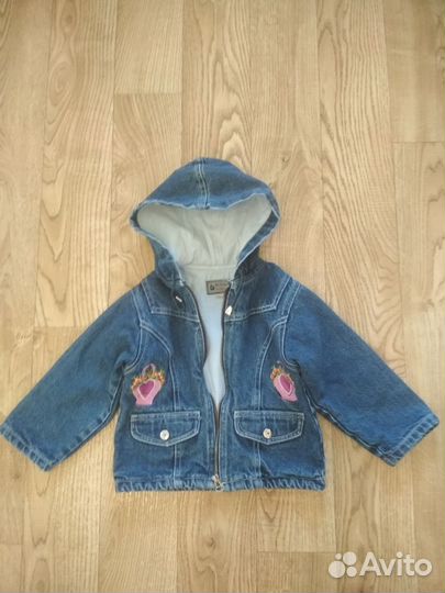 Джинсовый костюм для девочки