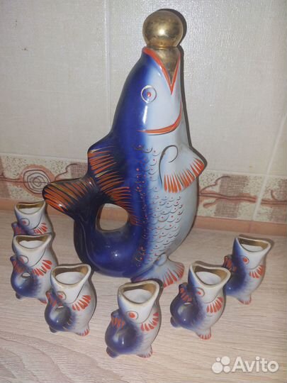 Фарфоровый набор Рыбы