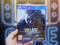 Диск Ps4 Ps5 Resident Evil: Village, русский язык