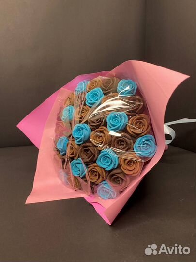 Букет - 37 Роз из Настоящего Шоколада