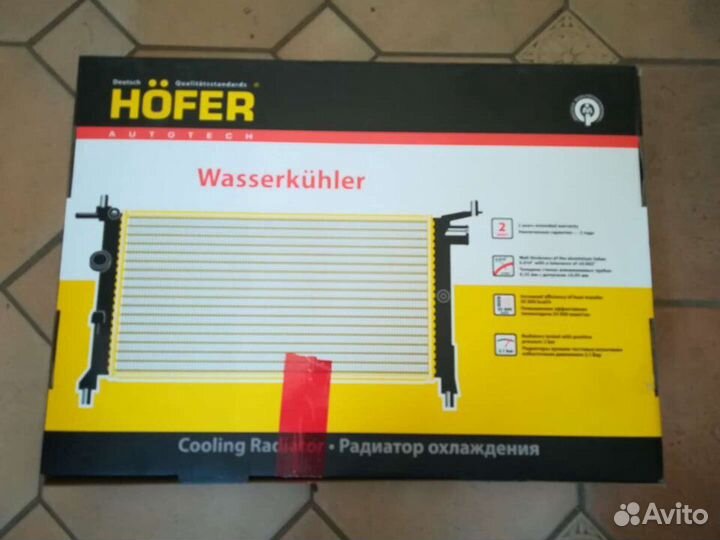 Радиатор Ваз 2105-07 Hofer