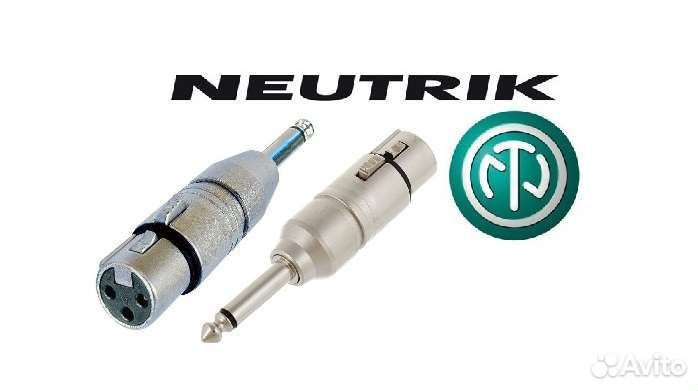 Адаптер-переходник Neutrik na2fp (Оригинал) 2шт