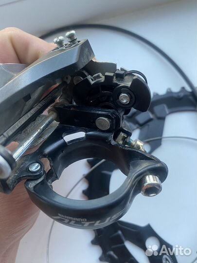 Звезда, шифтер левый,переключатель (всё shimano)