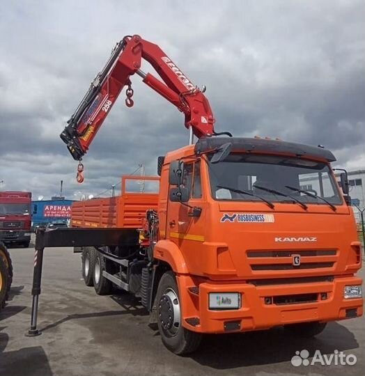 КамАЗ 65115-3094-48 с КМУ, 2023
