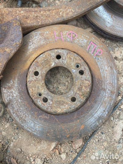 Hyundai Sonata NF, диск тормозной передний