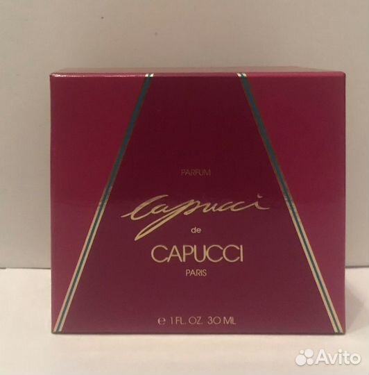 Духи Capucci, парфюм винтажный
