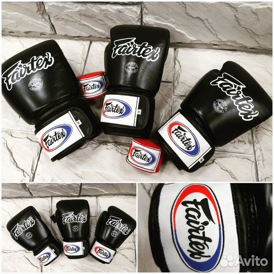 Перчатки боксерские fairtex кожа