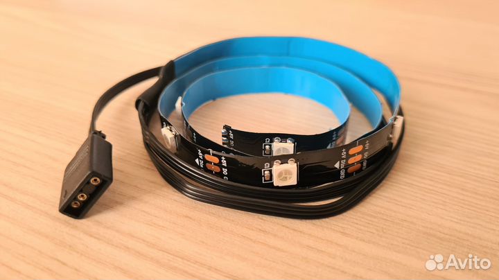 Новая Светодиодная Argb лента 50 см 5V 3 PIN