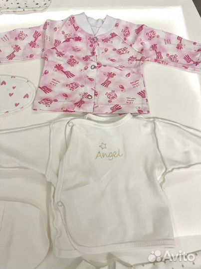 Распашонки для новорожденных 1-3 месяца