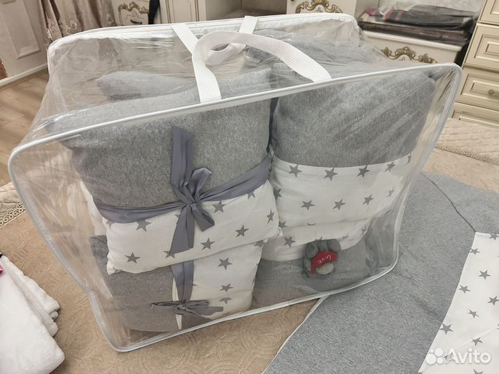 Детская постель в кроватку