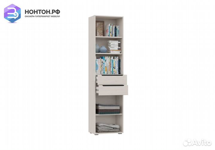 Витрина Эколь 2 сандал светлый