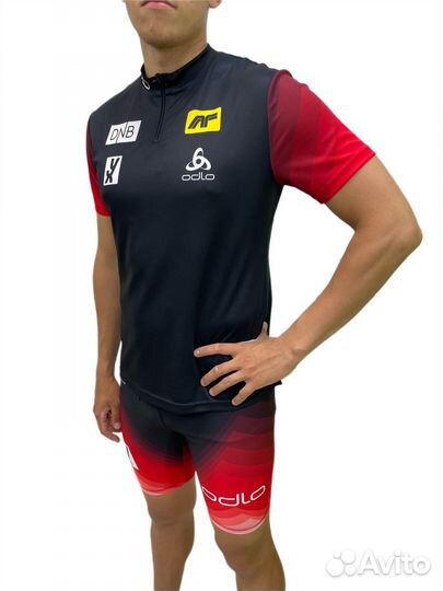 Летний лыжероллерный беговой комплект odlo