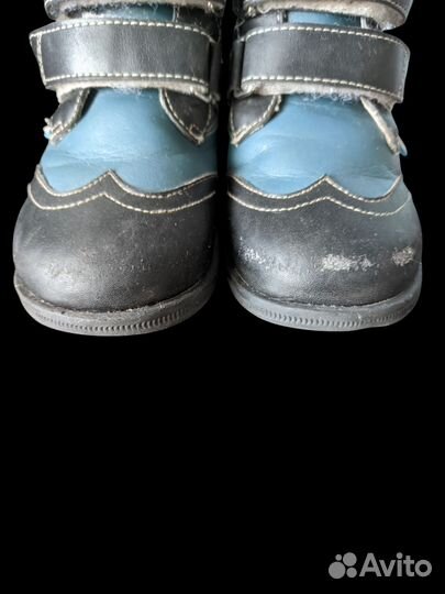 Ботинки демисезонные на мальчика 29 размер