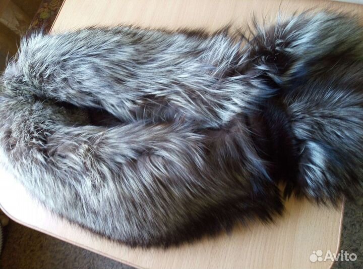 Воротник из чернобурки