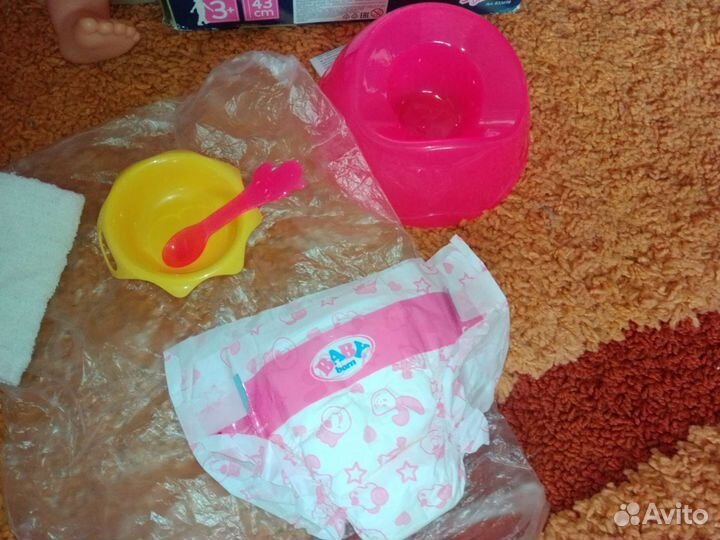 Кукла пупс беби бон