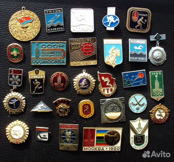 Коллекция значков СССР