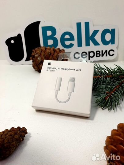 Переходник для наушников Lightning на Jack 3.5