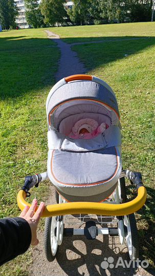 Коляска 2 в 1 adamex