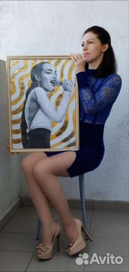 Картина, портрет Шаде