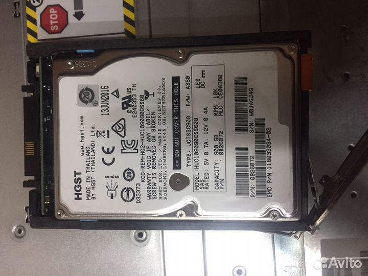 Полки расширения EMC 25x 900GB и комплектующие