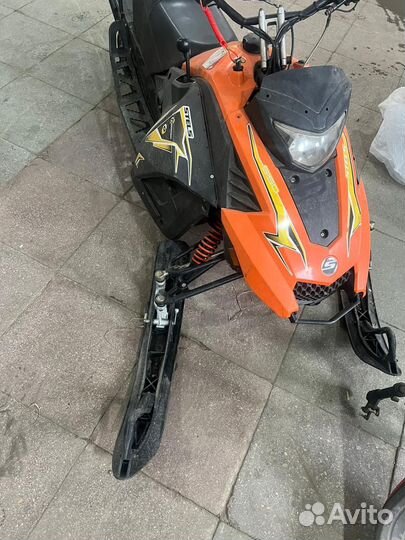 Снегоход stels капитан 150