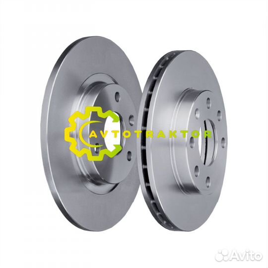 Диск тормозной (Зад) Citroen C4 04- / Peugeot 308 07-19 / Citroen DS4 12