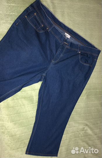 Джинсы синие на р.58-60