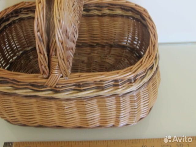 Корзина большая из лозы