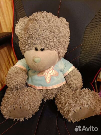 Мишка Тедди 38см музыкальный мягкая игрушка