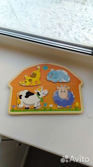 Пазлы вкладыши