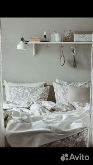 Белье постельное икеа Ворбрэкка