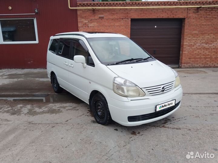 Nissan Serena 2.0 CVT, 2002, 67 000 км