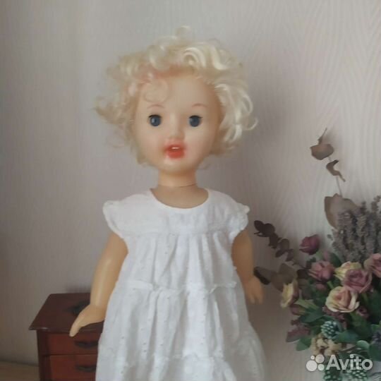 Кукла СССР Люда с зубками