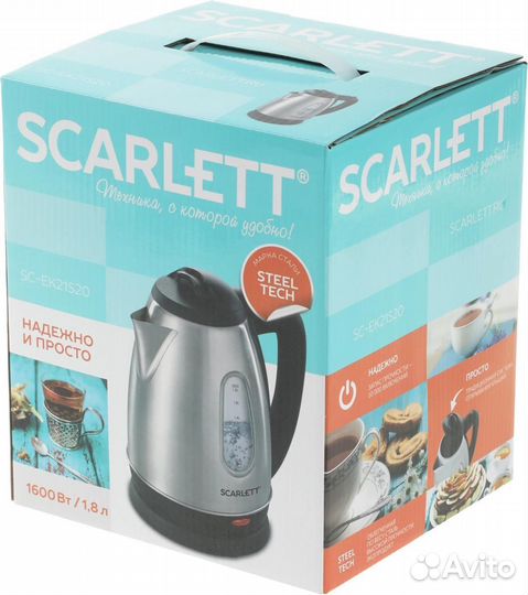 Чайник электрический Scarlett SC-EK21S20