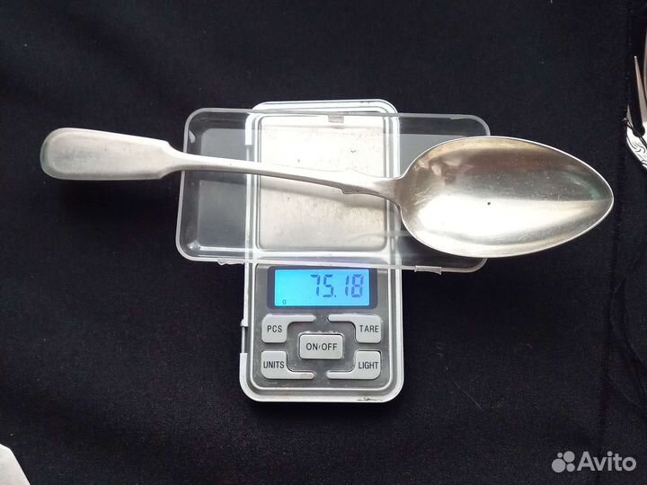 Столовые ложки серебро 875'